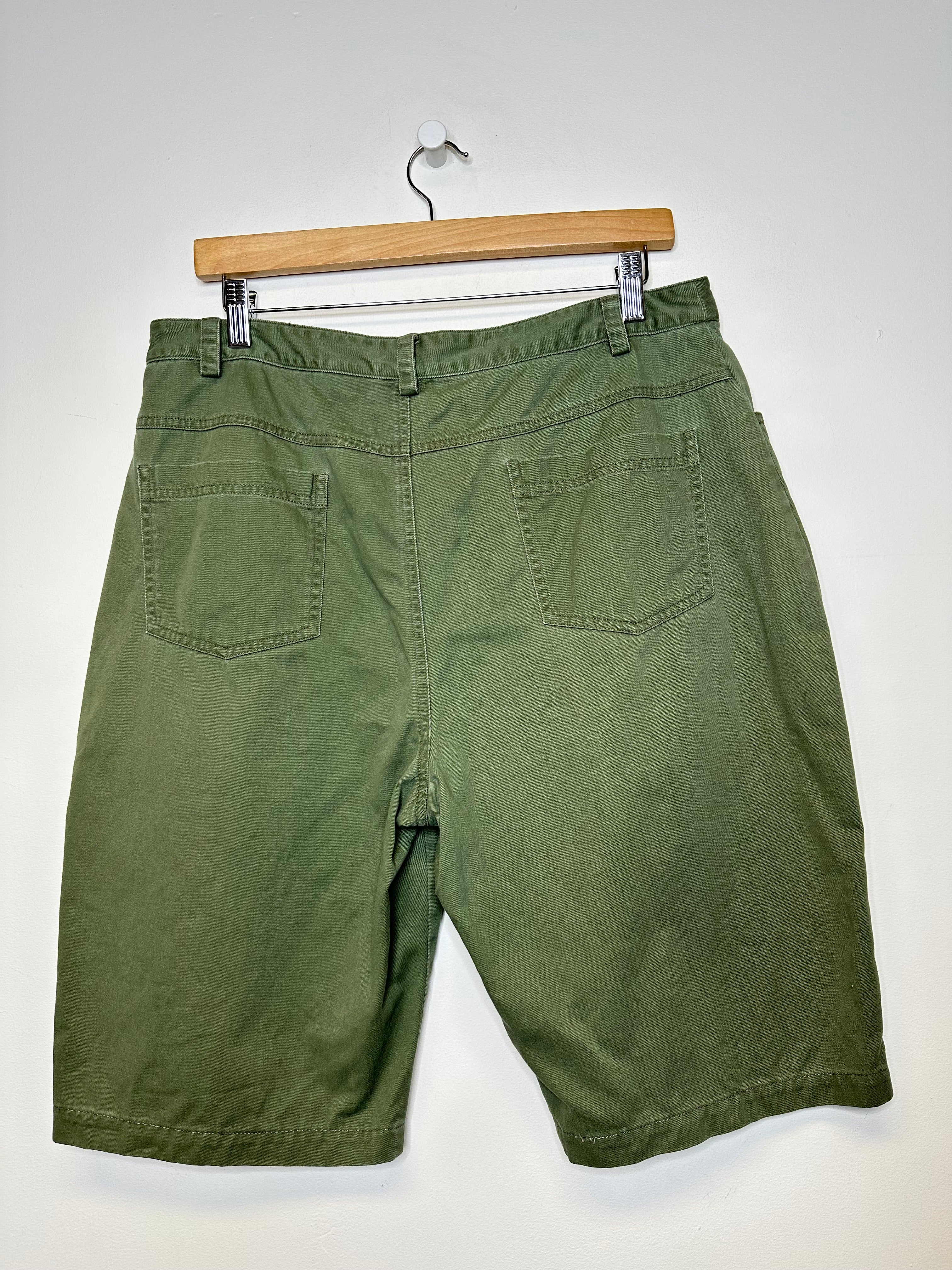 Vintage Army Green Shorts - L/34
