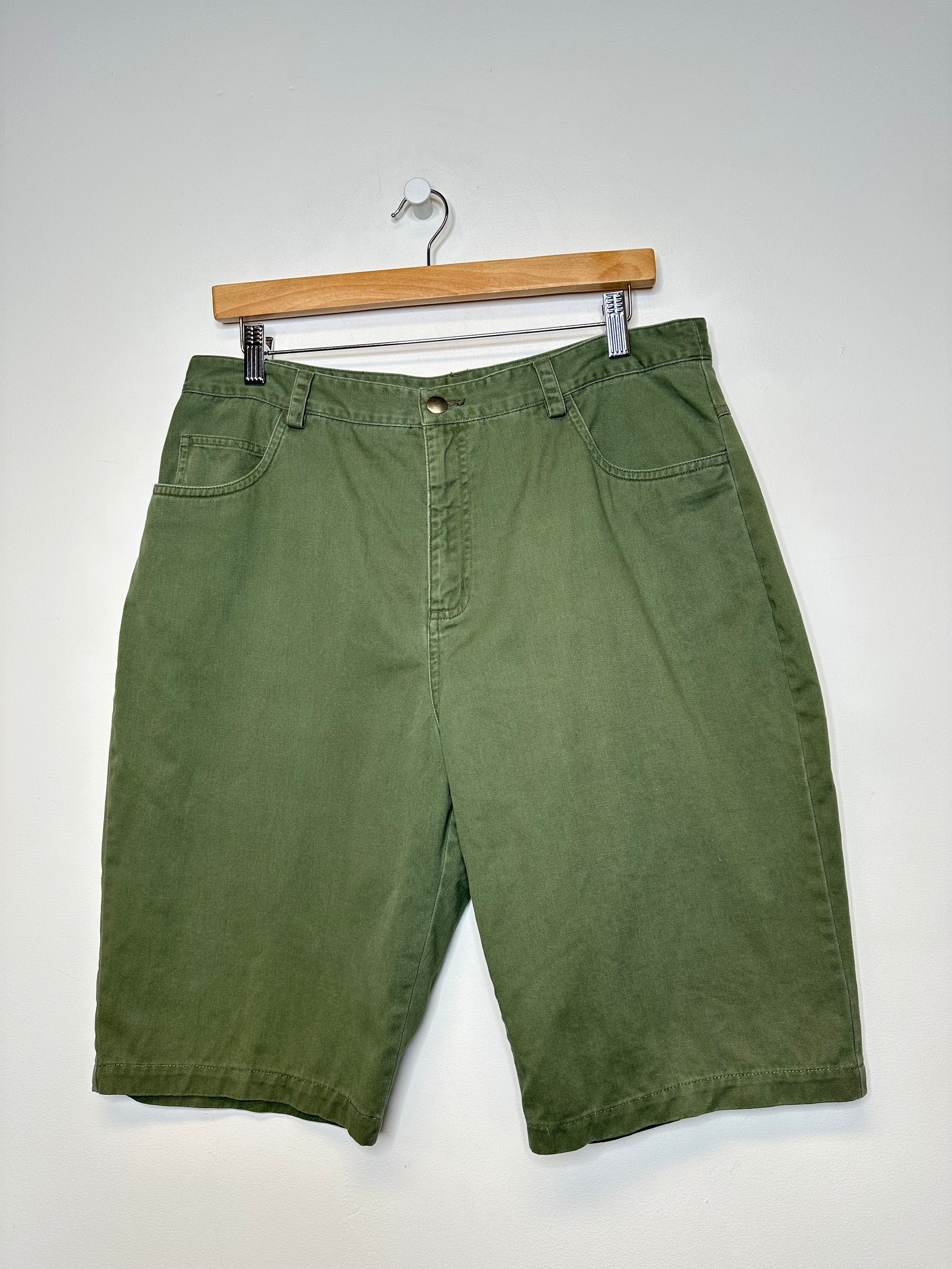 Vintage Army Green Shorts - L/34