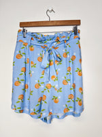 Load image into Gallery viewer, Icone Blue/Orange Patterned Shorts - M
