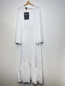 Modcloth x Gunne Sax White Dress - 10 - NEW
