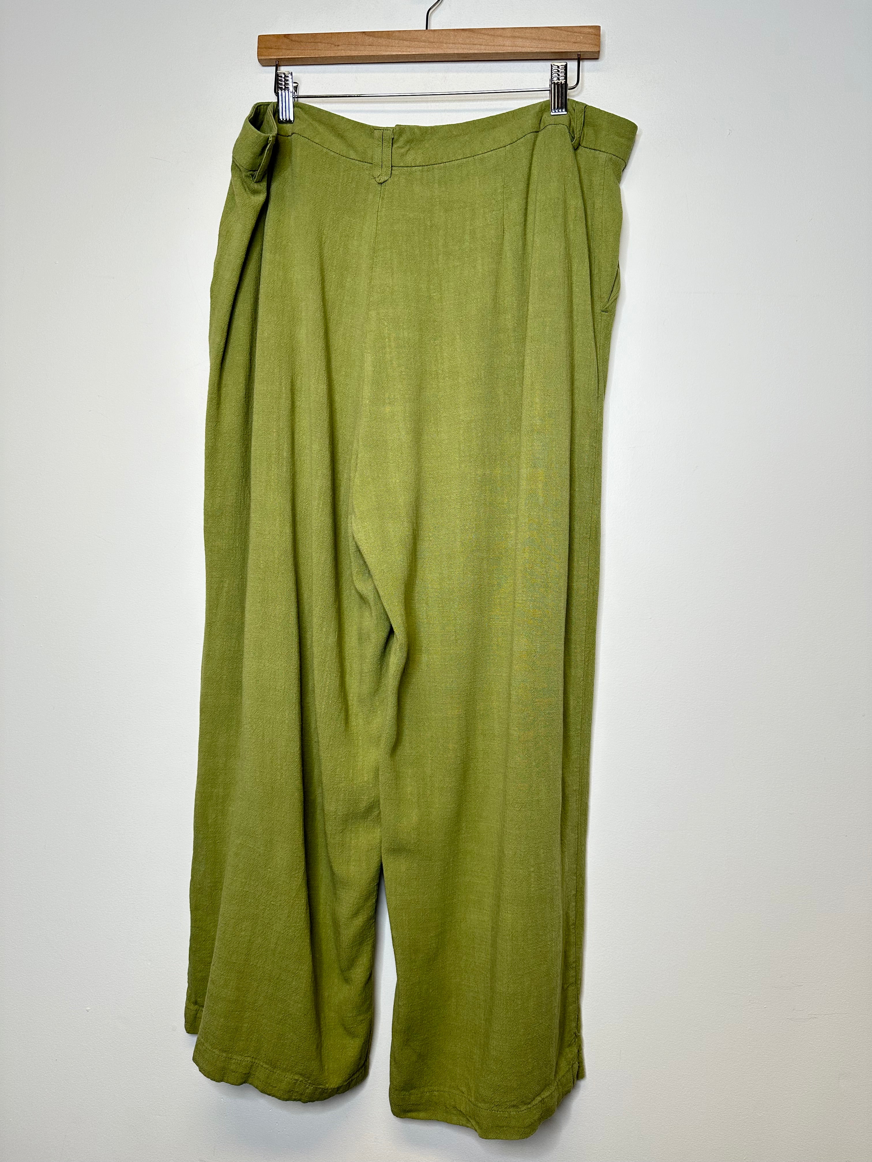 Primark Green Pants - 16