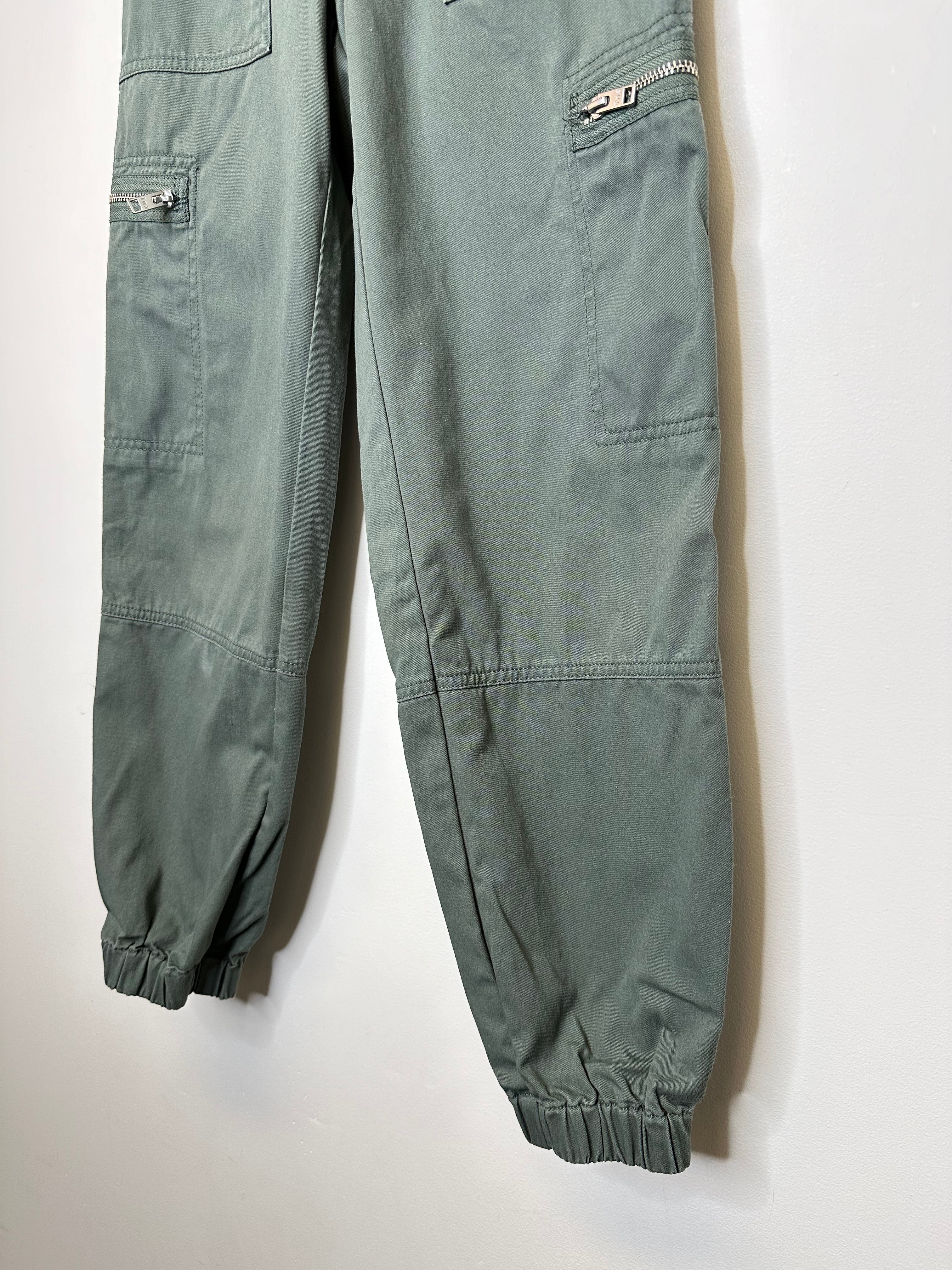TNA Green Cargo Pants - XS - AS IS