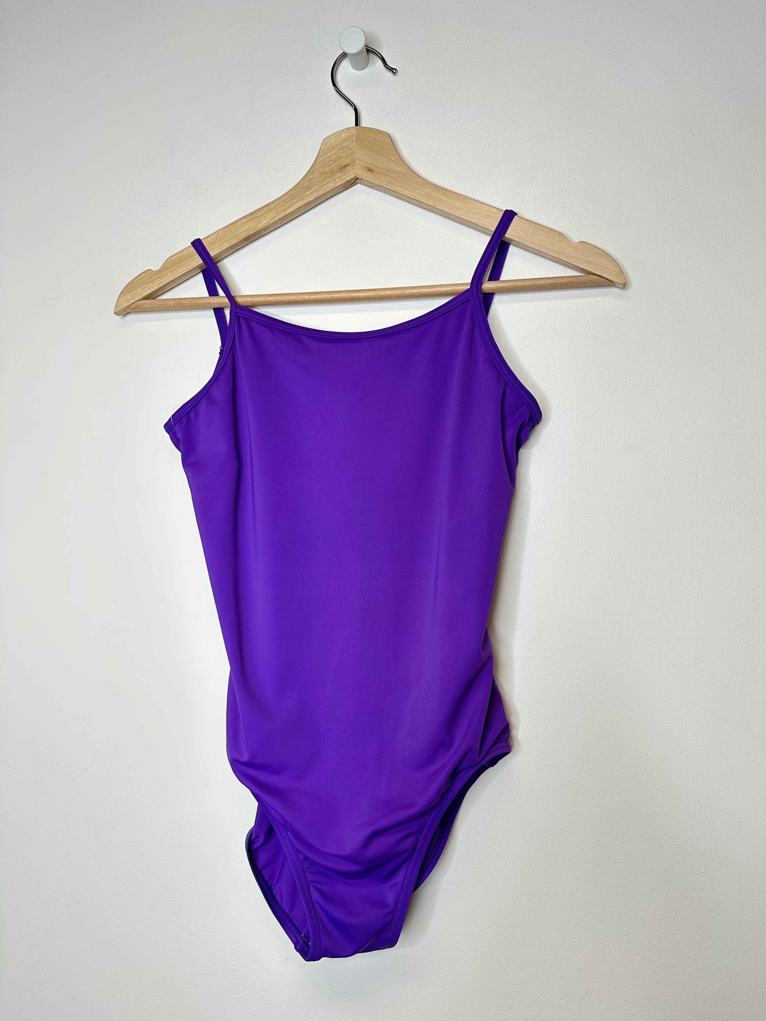 Vintage 80's Purple 1-Piece Bodysuit - S