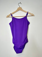 Load image into Gallery viewer, Vintage 80&#39;s Purple 1-Piece Bodysuit - S
