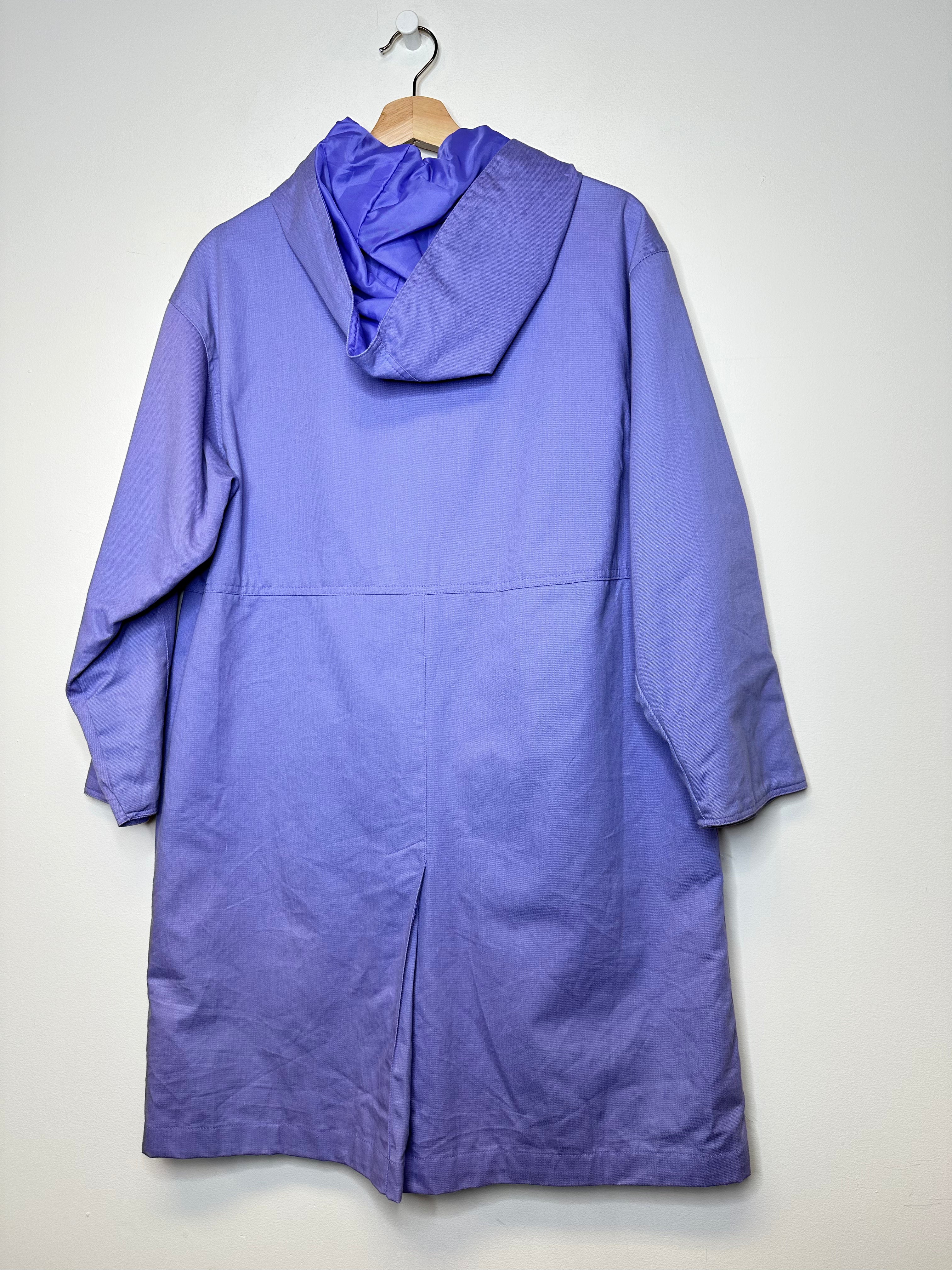 Vintage Purple Cotton Jacket - M