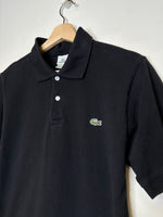 Load image into Gallery viewer, Lacoste Black Polo Shirt - S
