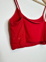 Load image into Gallery viewer, TNA Red Crop Tank Top - L
